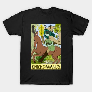 Huntress Wizard as Knight of Wands T-Shirt